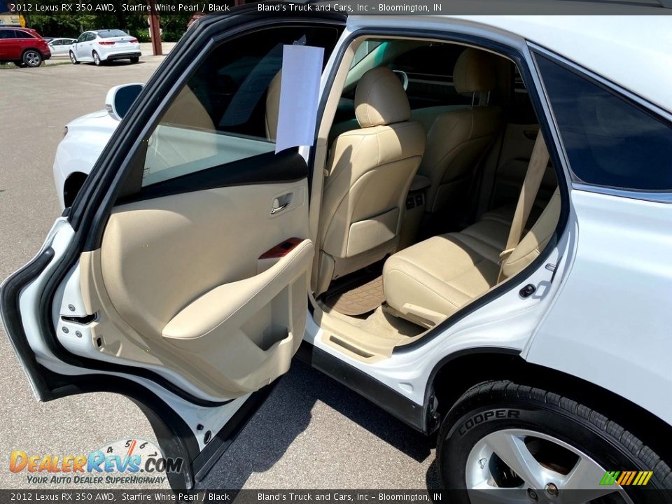 2012 Lexus RX 350 AWD Starfire White Pearl / Black Photo #33