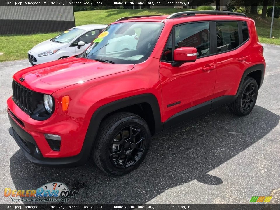 2020 Jeep Renegade Latitude 4x4 Colorado Red / Black Photo #2