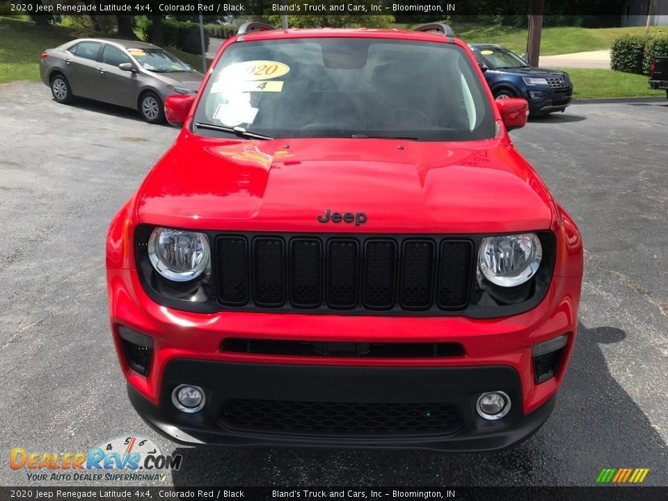 2020 Jeep Renegade Latitude 4x4 Colorado Red / Black Photo #3