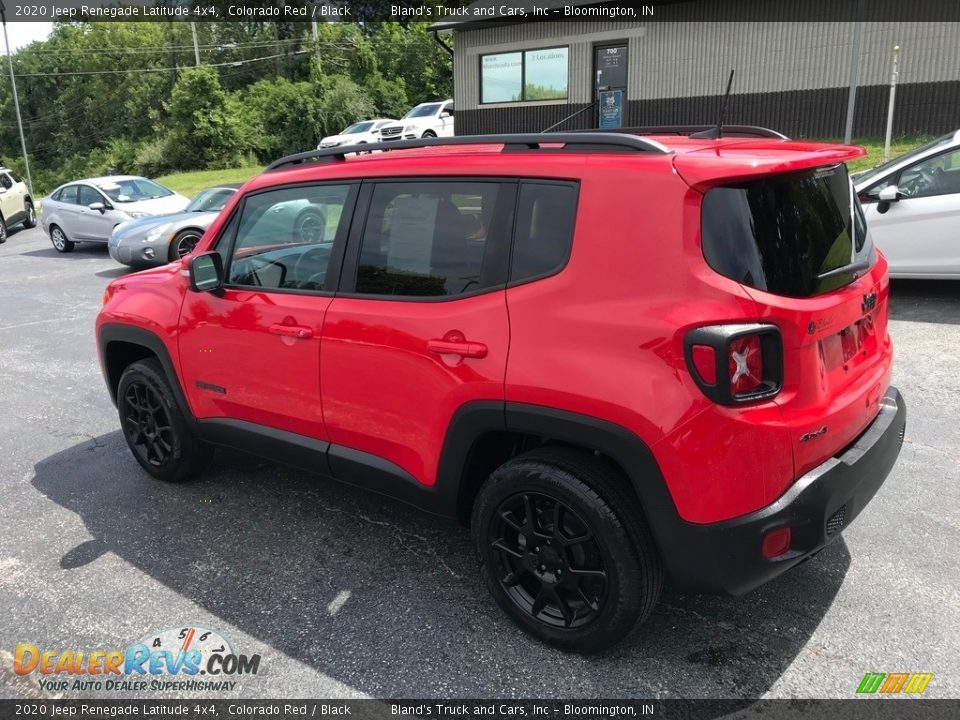 2020 Jeep Renegade Latitude 4x4 Colorado Red / Black Photo #9