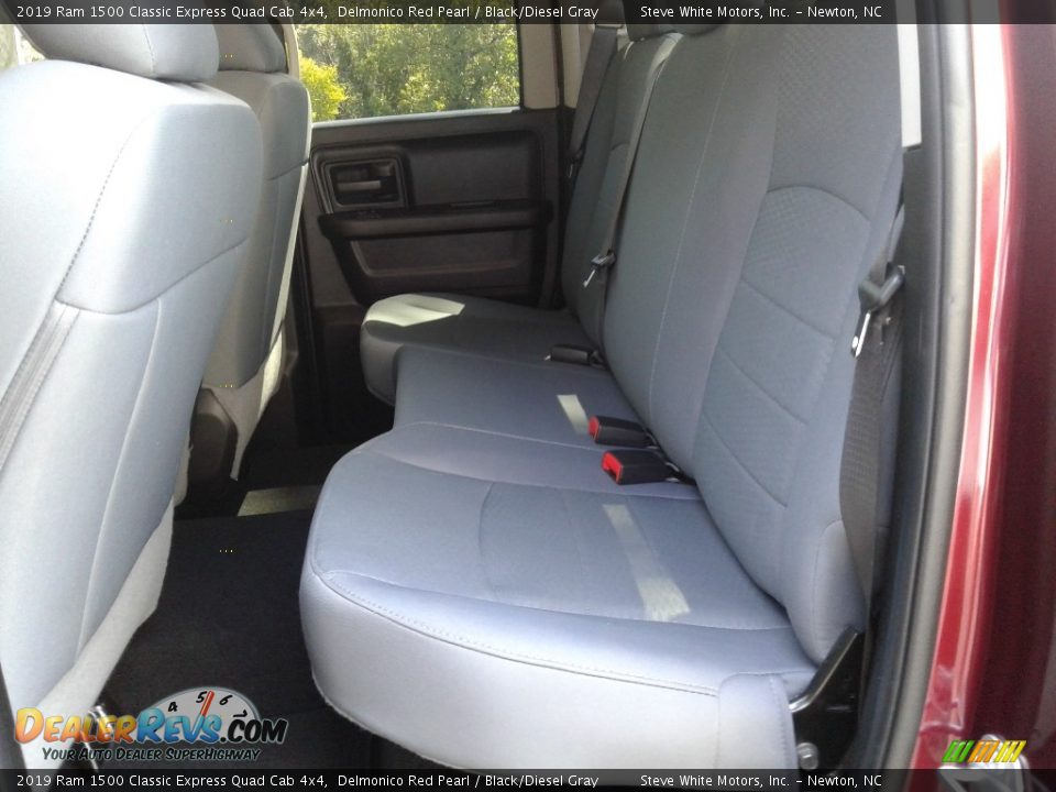 2019 Ram 1500 Classic Express Quad Cab 4x4 Delmonico Red Pearl / Black/Diesel Gray Photo #16