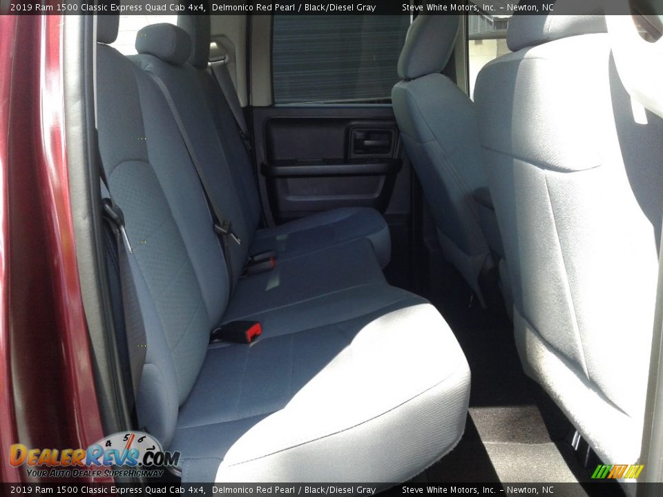 2019 Ram 1500 Classic Express Quad Cab 4x4 Delmonico Red Pearl / Black/Diesel Gray Photo #18