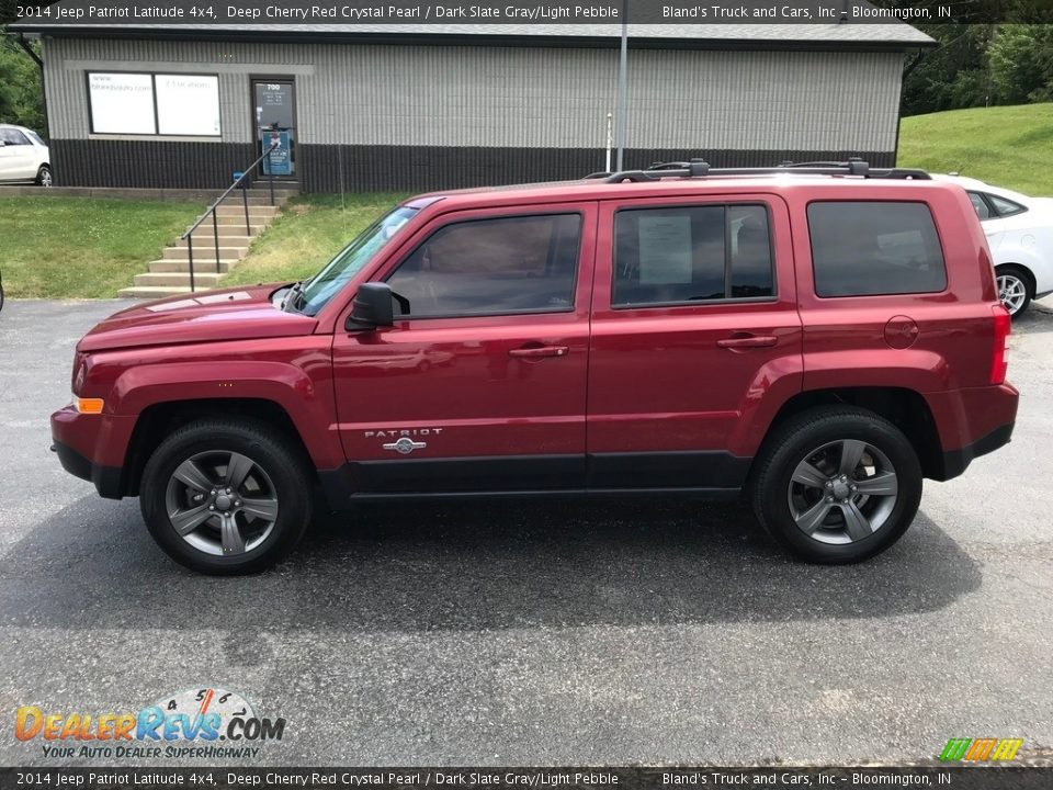 2014 Jeep Patriot Latitude 4x4 Deep Cherry Red Crystal Pearl / Dark Slate Gray/Light Pebble Photo #1