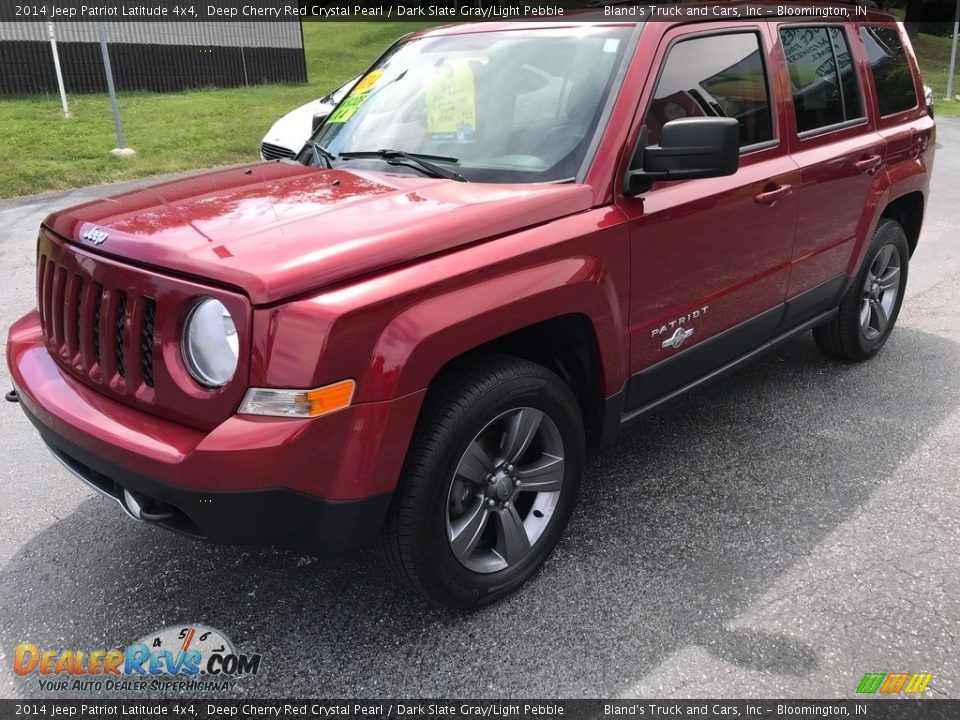 2014 Jeep Patriot Latitude 4x4 Deep Cherry Red Crystal Pearl / Dark Slate Gray/Light Pebble Photo #3