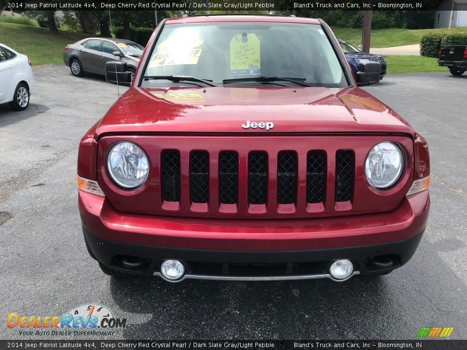 2014 Jeep Patriot Latitude 4x4 Deep Cherry Red Crystal Pearl / Dark Slate Gray/Light Pebble Photo #4