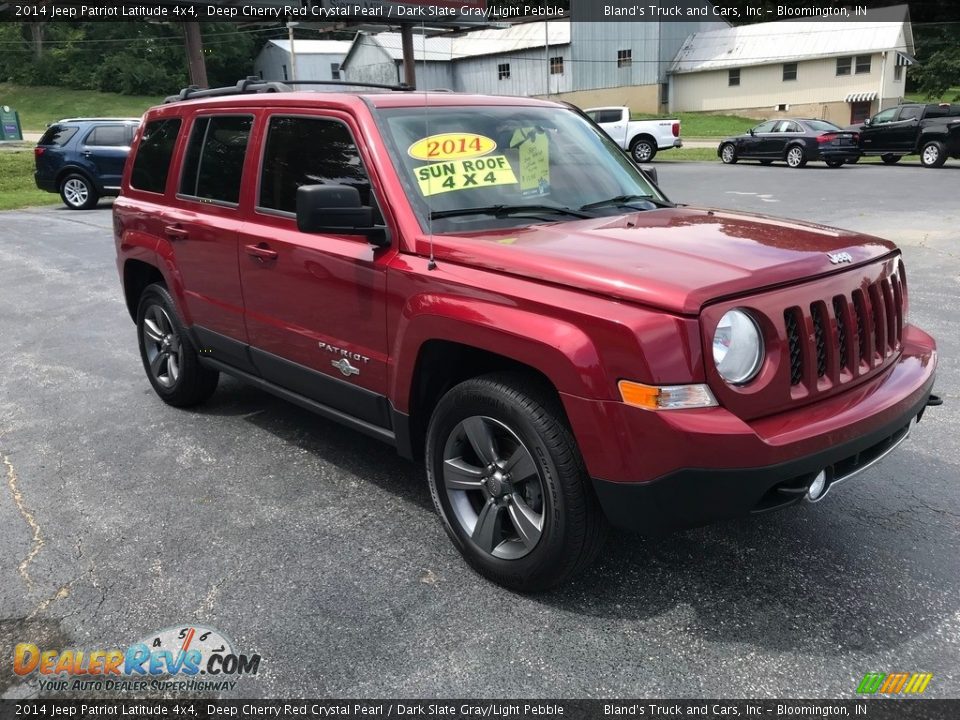 2014 Jeep Patriot Latitude 4x4 Deep Cherry Red Crystal Pearl / Dark Slate Gray/Light Pebble Photo #5