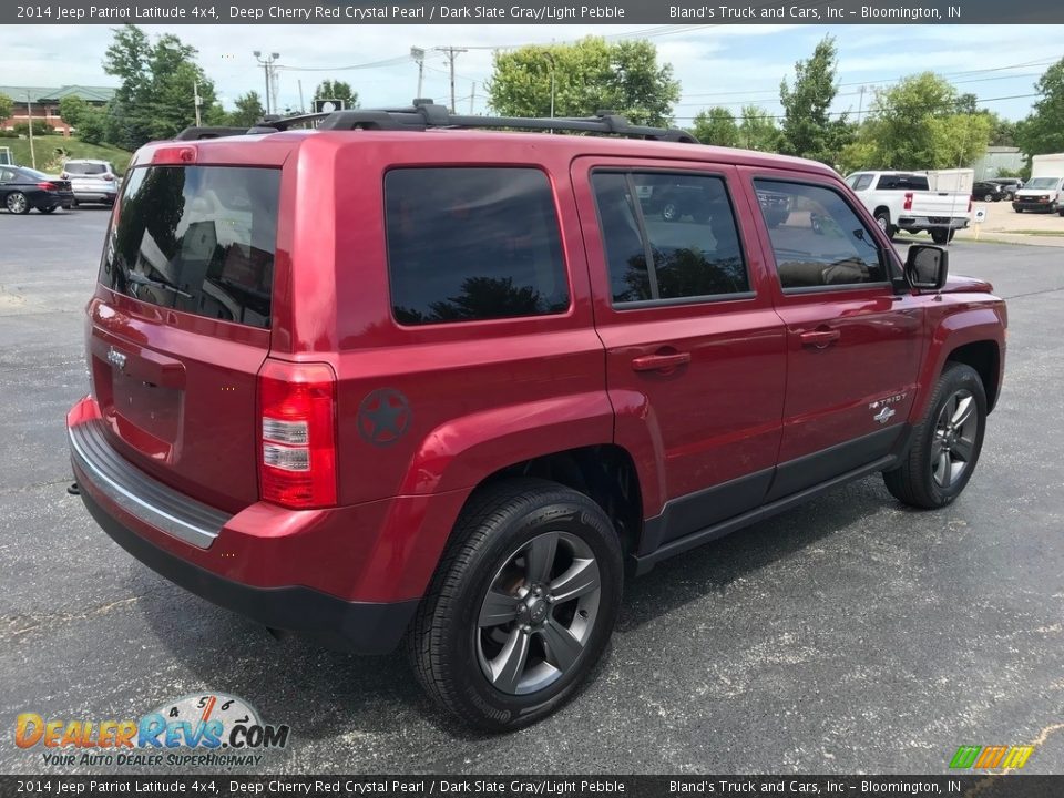 2014 Jeep Patriot Latitude 4x4 Deep Cherry Red Crystal Pearl / Dark Slate Gray/Light Pebble Photo #7