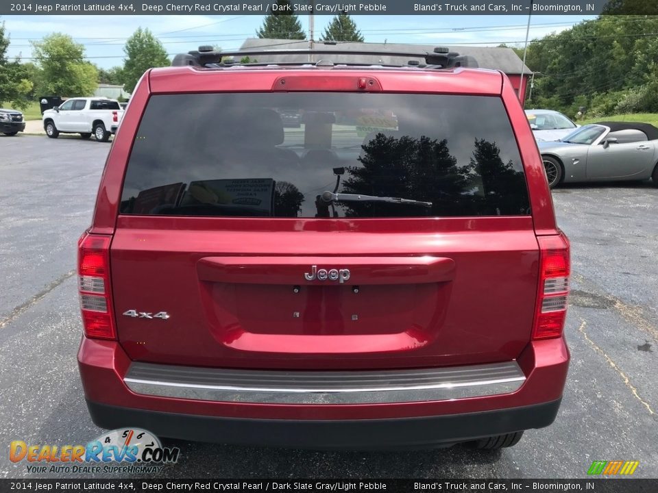 2014 Jeep Patriot Latitude 4x4 Deep Cherry Red Crystal Pearl / Dark Slate Gray/Light Pebble Photo #8