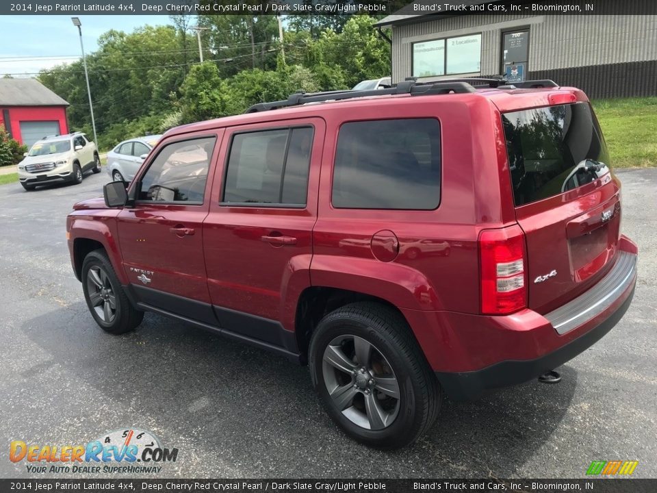 2014 Jeep Patriot Latitude 4x4 Deep Cherry Red Crystal Pearl / Dark Slate Gray/Light Pebble Photo #11