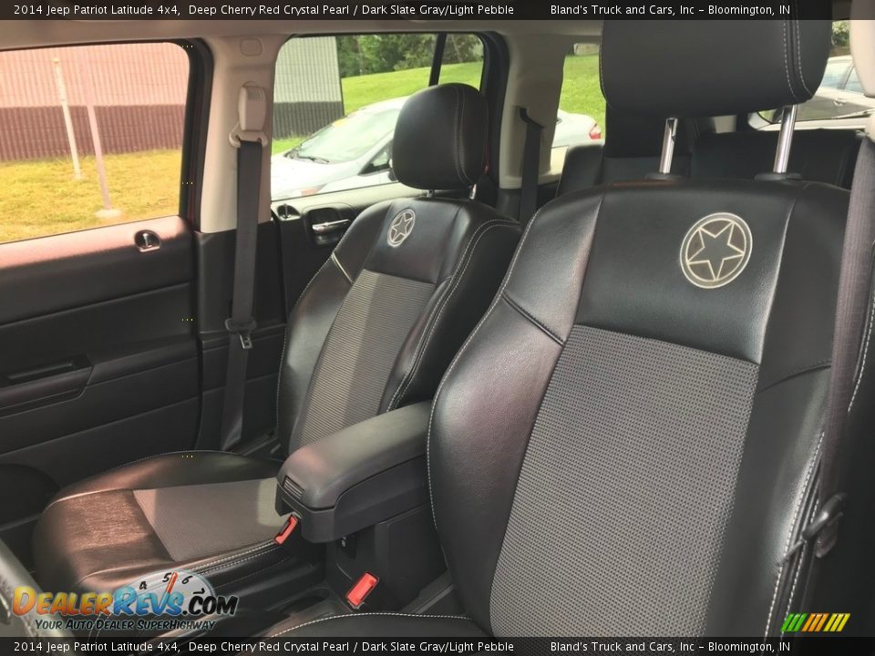 2014 Jeep Patriot Latitude 4x4 Deep Cherry Red Crystal Pearl / Dark Slate Gray/Light Pebble Photo #13