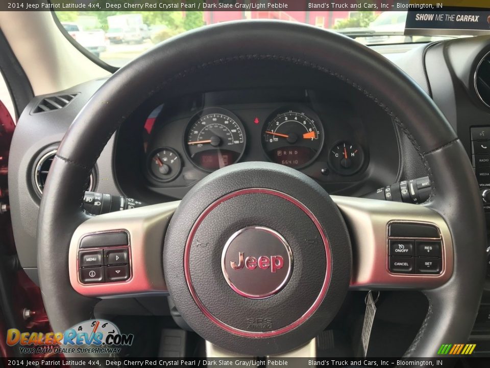 2014 Jeep Patriot Latitude 4x4 Deep Cherry Red Crystal Pearl / Dark Slate Gray/Light Pebble Photo #17