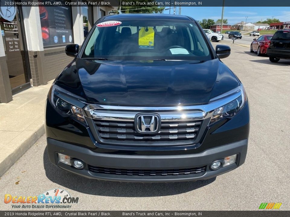 2019 Honda Ridgeline RTL AWD Crystal Black Pearl / Black Photo #3