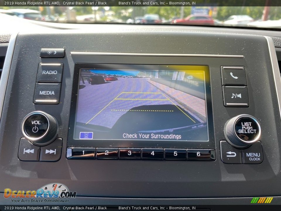 2019 Honda Ridgeline RTL AWD Crystal Black Pearl / Black Photo #25