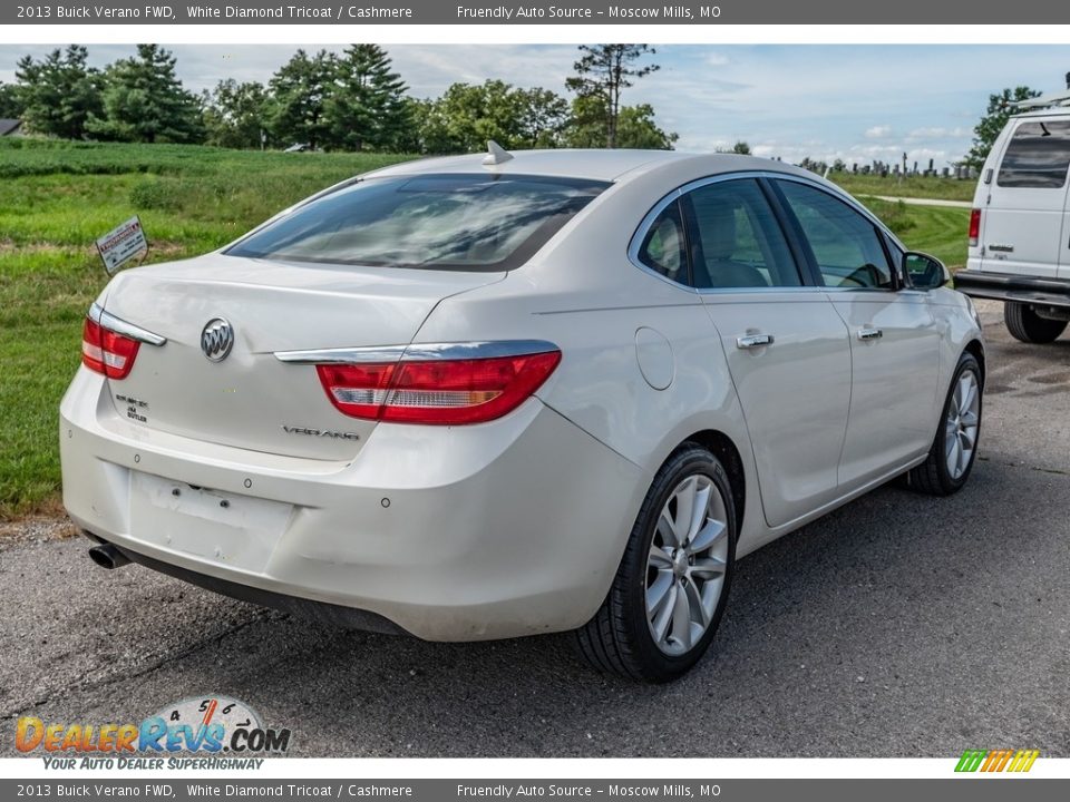 2013 Buick Verano FWD White Diamond Tricoat / Cashmere Photo #4