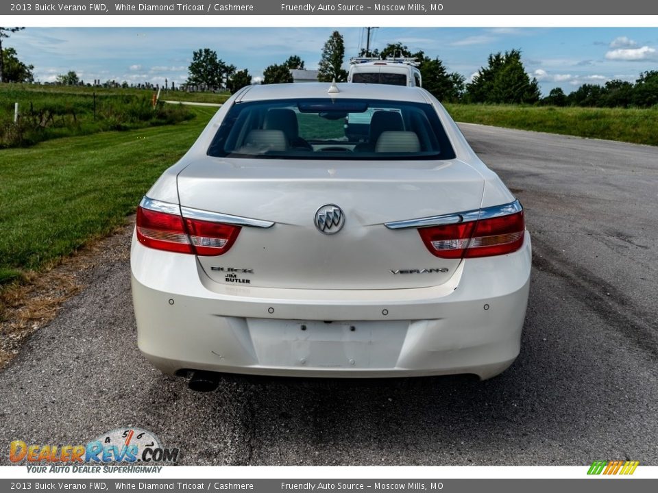 2013 Buick Verano FWD White Diamond Tricoat / Cashmere Photo #5