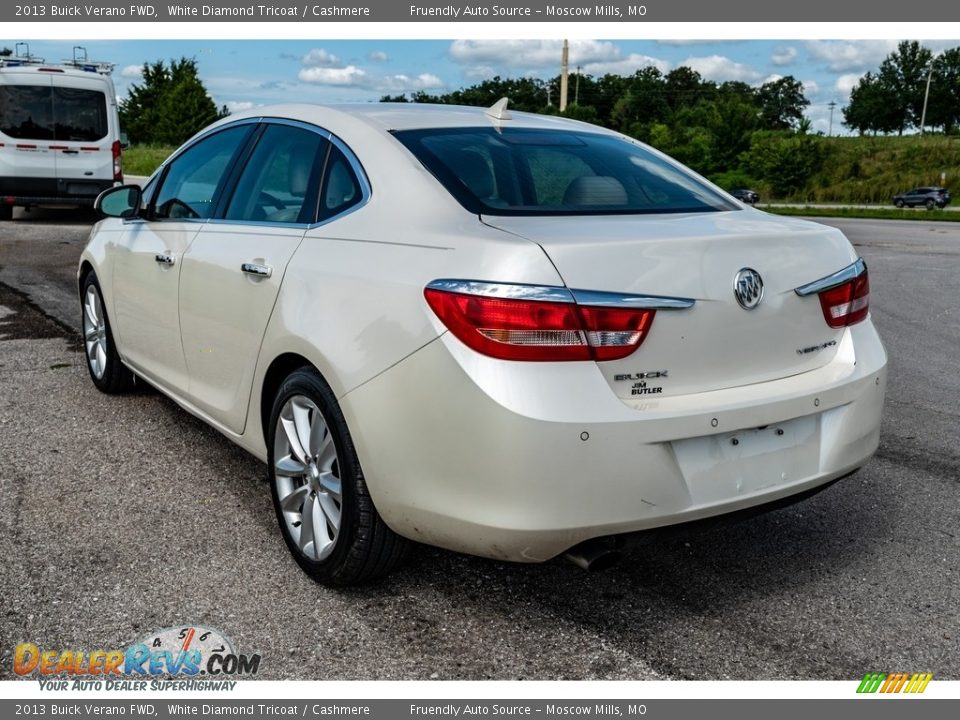 2013 Buick Verano FWD White Diamond Tricoat / Cashmere Photo #6