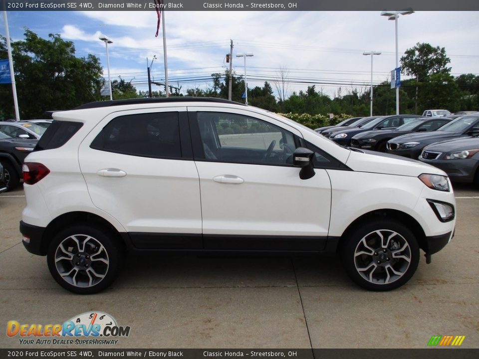 Diamond White 2020 Ford EcoSport SES 4WD Photo #4