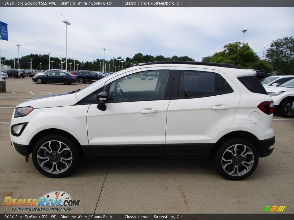2020 Ford EcoSport SES 4WD Diamond White / Ebony Black Photo #8