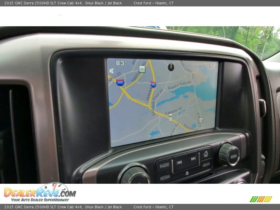 Navigation of 2015 GMC Sierra 2500HD SLT Crew Cab 4x4 Photo #16