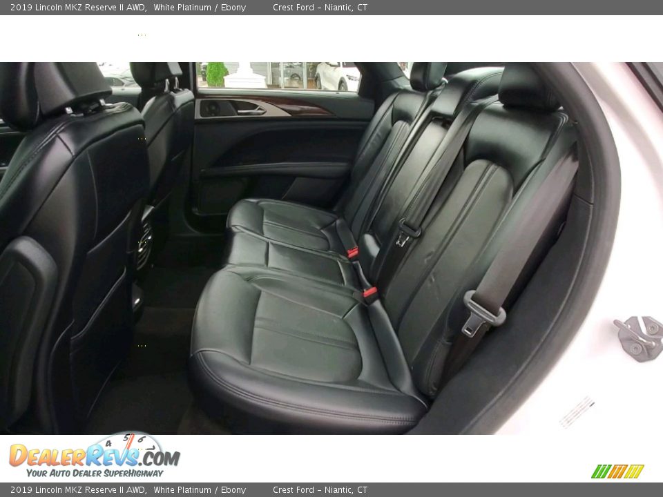 Rear Seat of 2019 Lincoln MKZ Reserve II AWD Photo #18