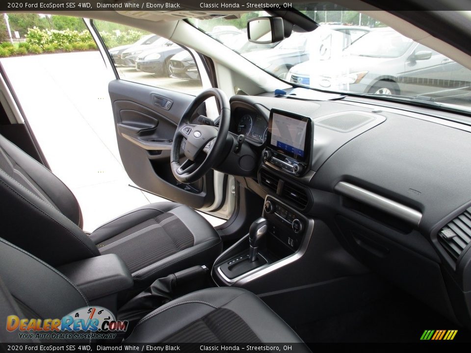 2020 Ford EcoSport SES 4WD Diamond White / Ebony Black Photo #15