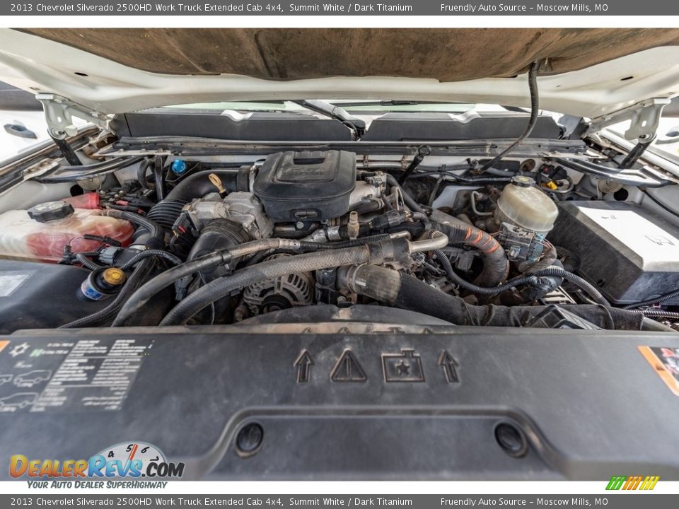 2013 Chevrolet Silverado 2500HD Work Truck Extended Cab 4x4 6.6 Liter OHV 32-Valve Duramax Turbo-Diesel V8 Engine Photo #17