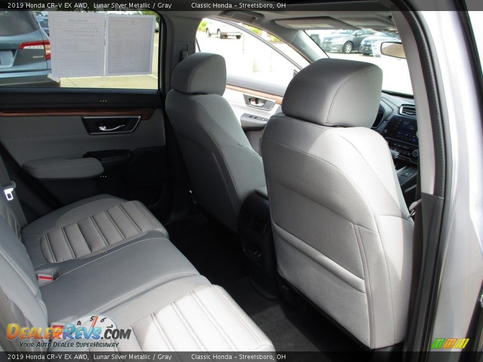 2019 Honda CR-V EX AWD Lunar Silver Metallic / Gray Photo #19