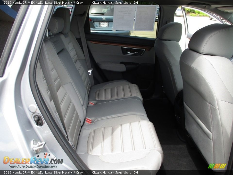 2019 Honda CR-V EX AWD Lunar Silver Metallic / Gray Photo #20