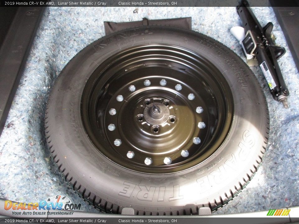 2019 Honda CR-V EX AWD Lunar Silver Metallic / Gray Photo #22