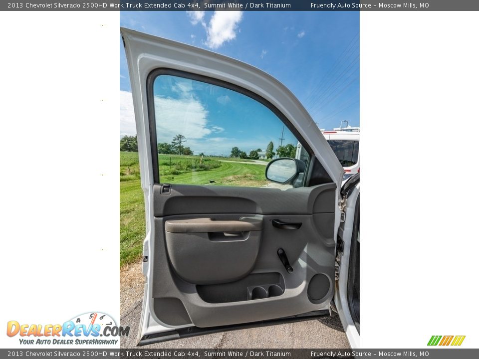 Door Panel of 2013 Chevrolet Silverado 2500HD Work Truck Extended Cab 4x4 Photo #21