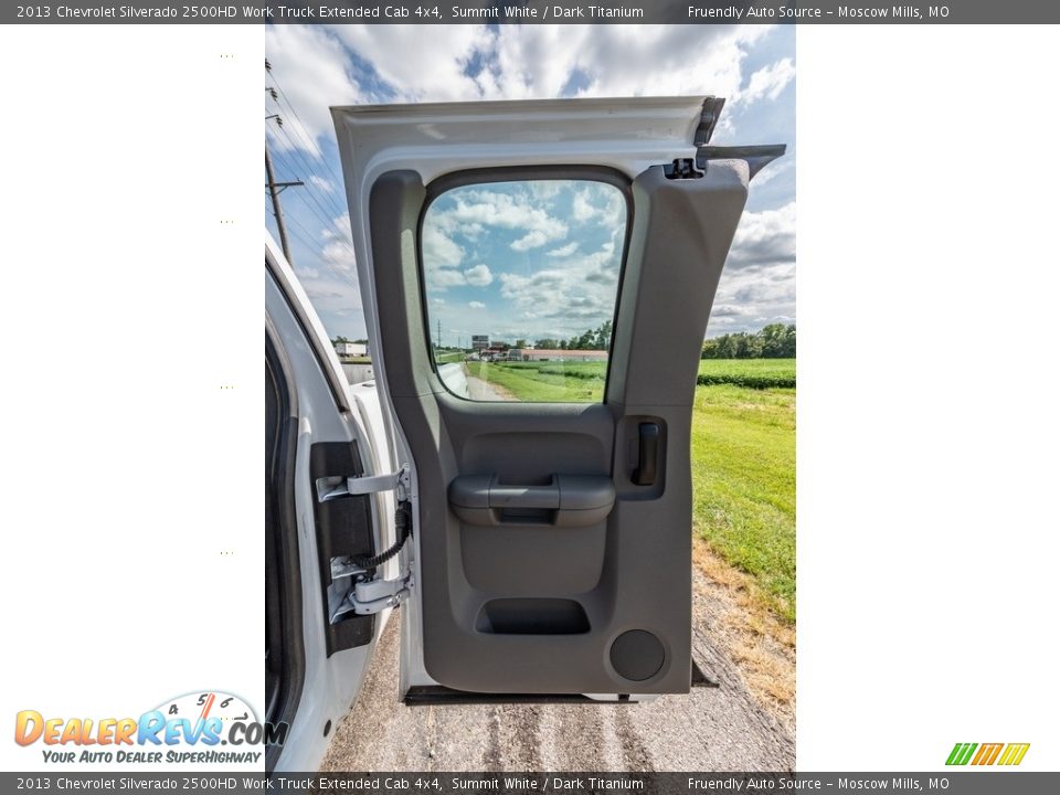 Door Panel of 2013 Chevrolet Silverado 2500HD Work Truck Extended Cab 4x4 Photo #22