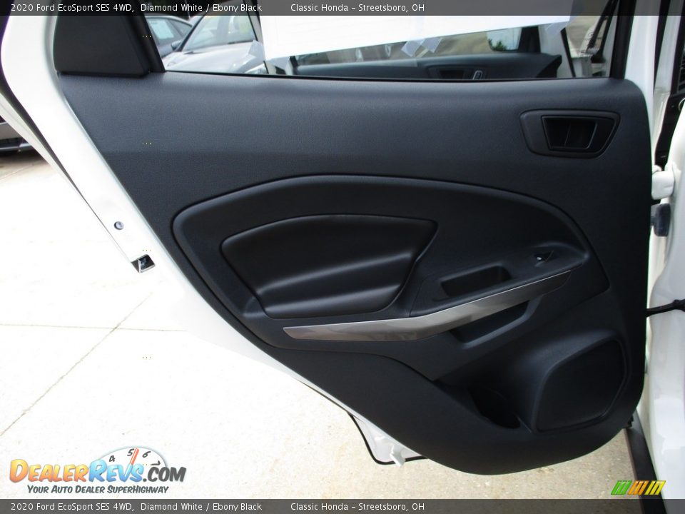 2020 Ford EcoSport SES 4WD Diamond White / Ebony Black Photo #23