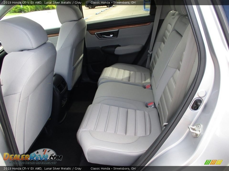 2019 Honda CR-V EX AWD Lunar Silver Metallic / Gray Photo #25
