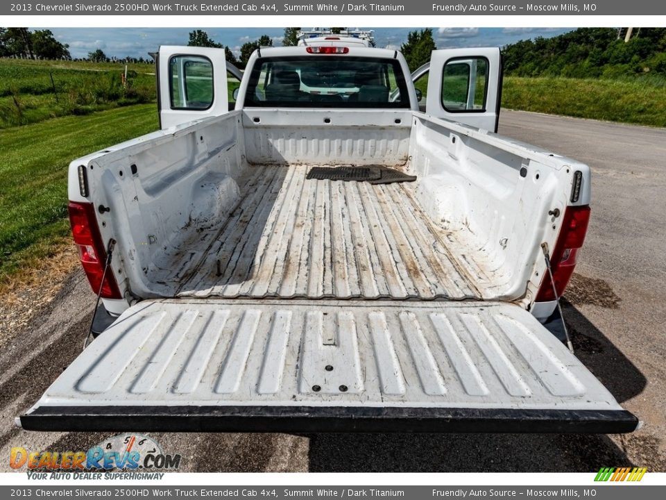 2013 Chevrolet Silverado 2500HD Work Truck Extended Cab 4x4 Summit White / Dark Titanium Photo #24