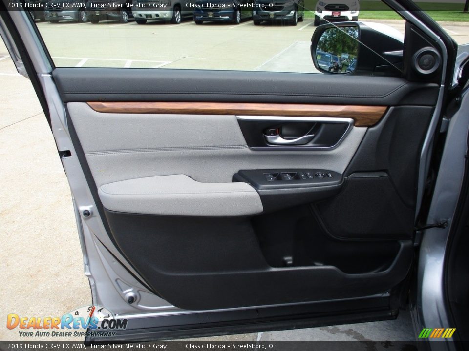 2019 Honda CR-V EX AWD Lunar Silver Metallic / Gray Photo #26