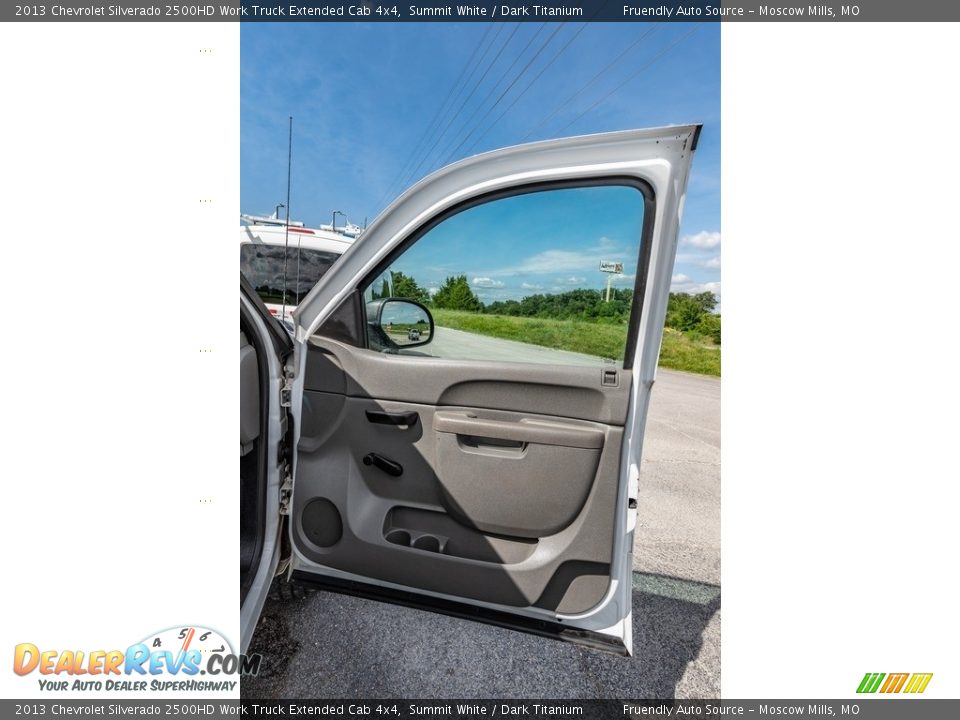 Door Panel of 2013 Chevrolet Silverado 2500HD Work Truck Extended Cab 4x4 Photo #27