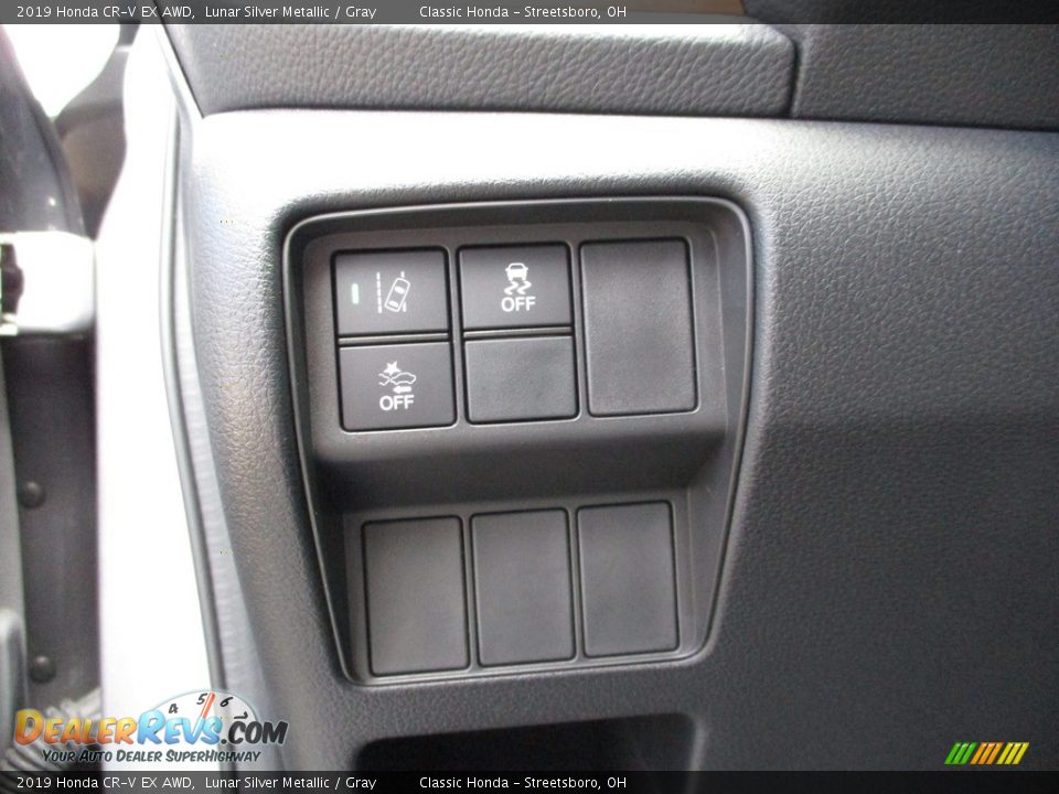 2019 Honda CR-V EX AWD Lunar Silver Metallic / Gray Photo #29
