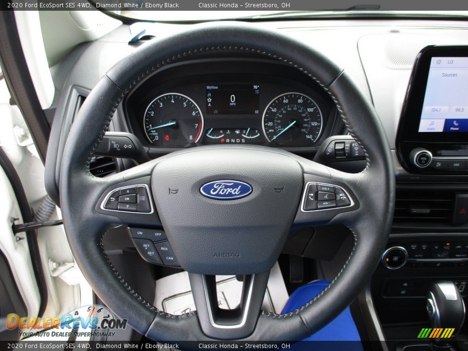 2020 Ford EcoSport SES 4WD Steering Wheel Photo #29