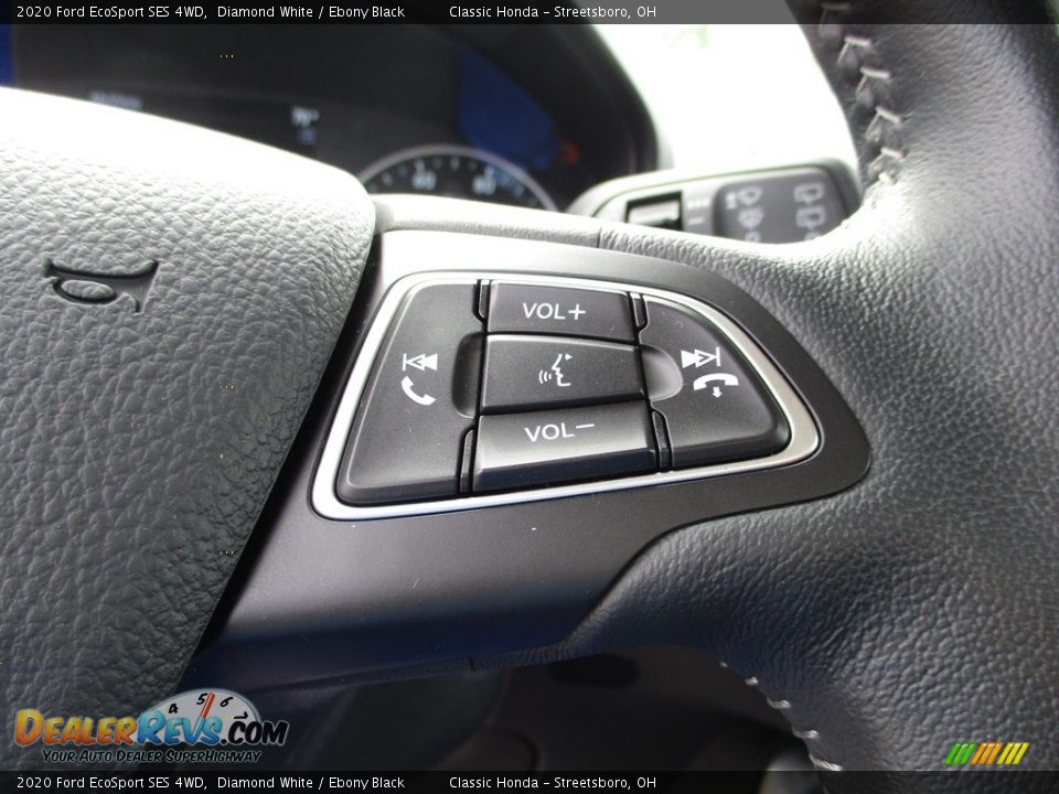 2020 Ford EcoSport SES 4WD Diamond White / Ebony Black Photo #30
