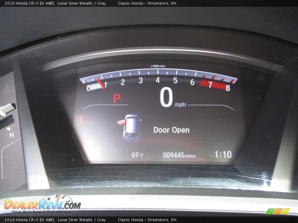2019 Honda CR-V EX AWD Lunar Silver Metallic / Gray Photo #33