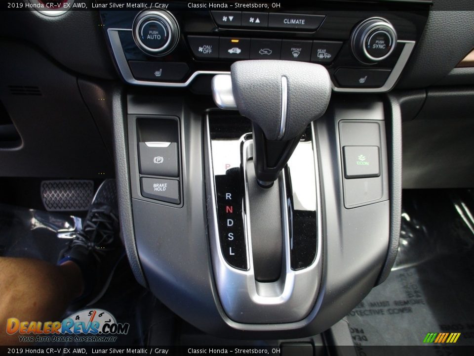 2019 Honda CR-V EX AWD Lunar Silver Metallic / Gray Photo #34