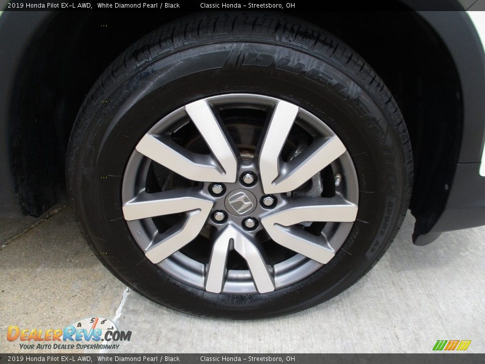 2019 Honda Pilot EX-L AWD White Diamond Pearl / Black Photo #5