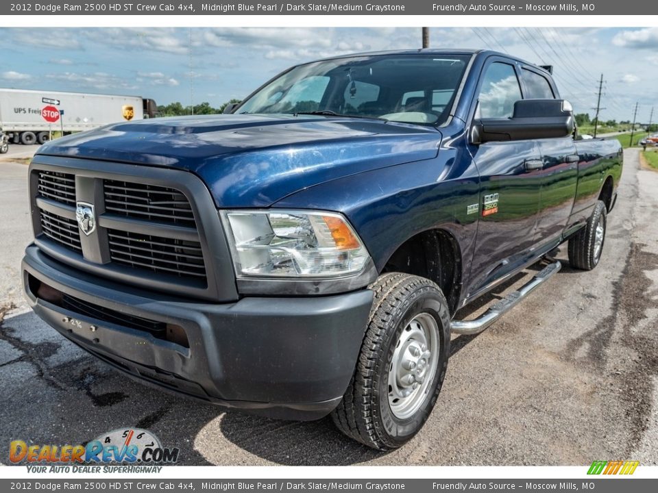 Front 3/4 View of 2012 Dodge Ram 2500 HD ST Crew Cab 4x4 Photo #8
