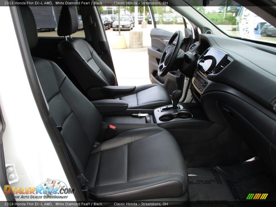 2019 Honda Pilot EX-L AWD White Diamond Pearl / Black Photo #16