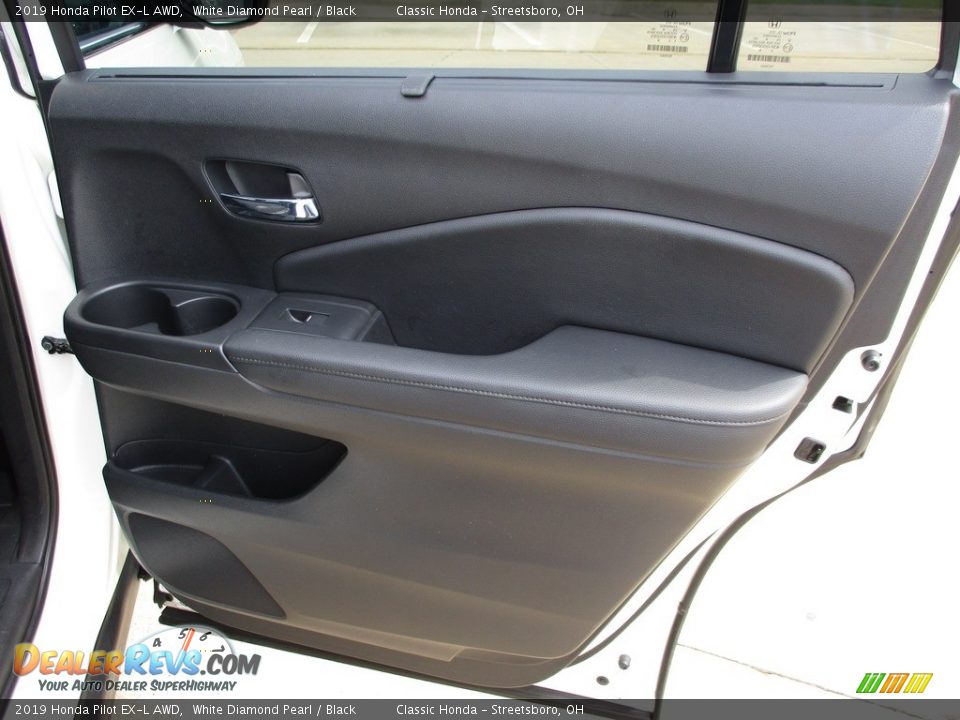 2019 Honda Pilot EX-L AWD White Diamond Pearl / Black Photo #18