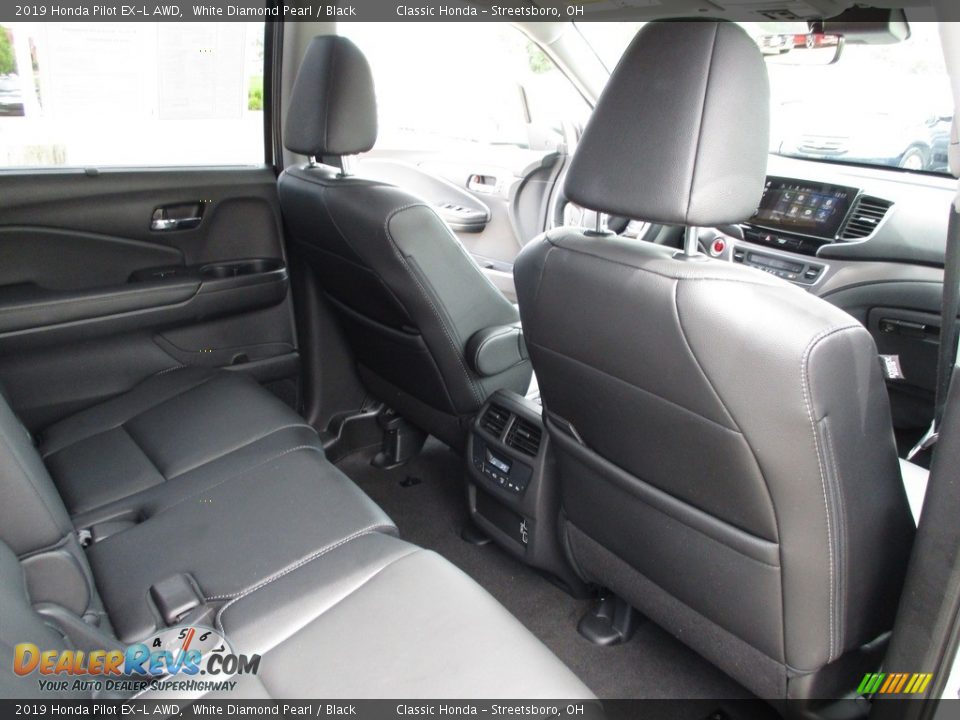 2019 Honda Pilot EX-L AWD White Diamond Pearl / Black Photo #19