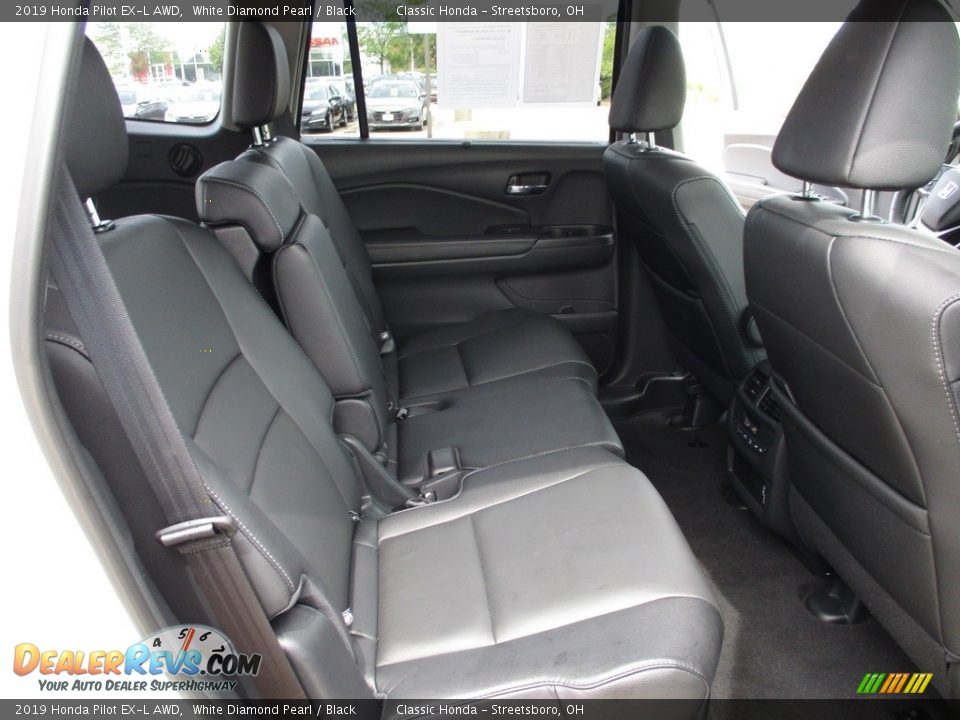 2019 Honda Pilot EX-L AWD White Diamond Pearl / Black Photo #20