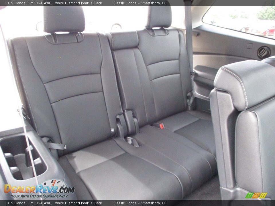 2019 Honda Pilot EX-L AWD White Diamond Pearl / Black Photo #21