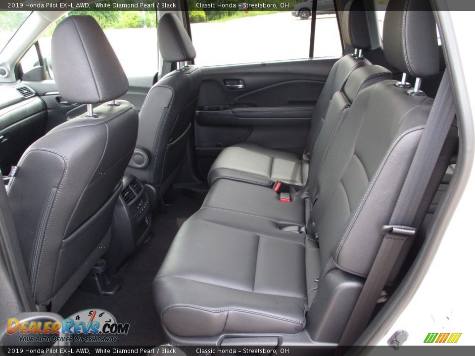 2019 Honda Pilot EX-L AWD White Diamond Pearl / Black Photo #26