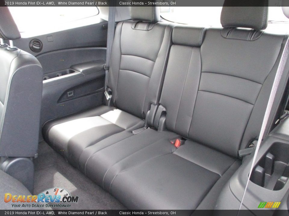 2019 Honda Pilot EX-L AWD White Diamond Pearl / Black Photo #27